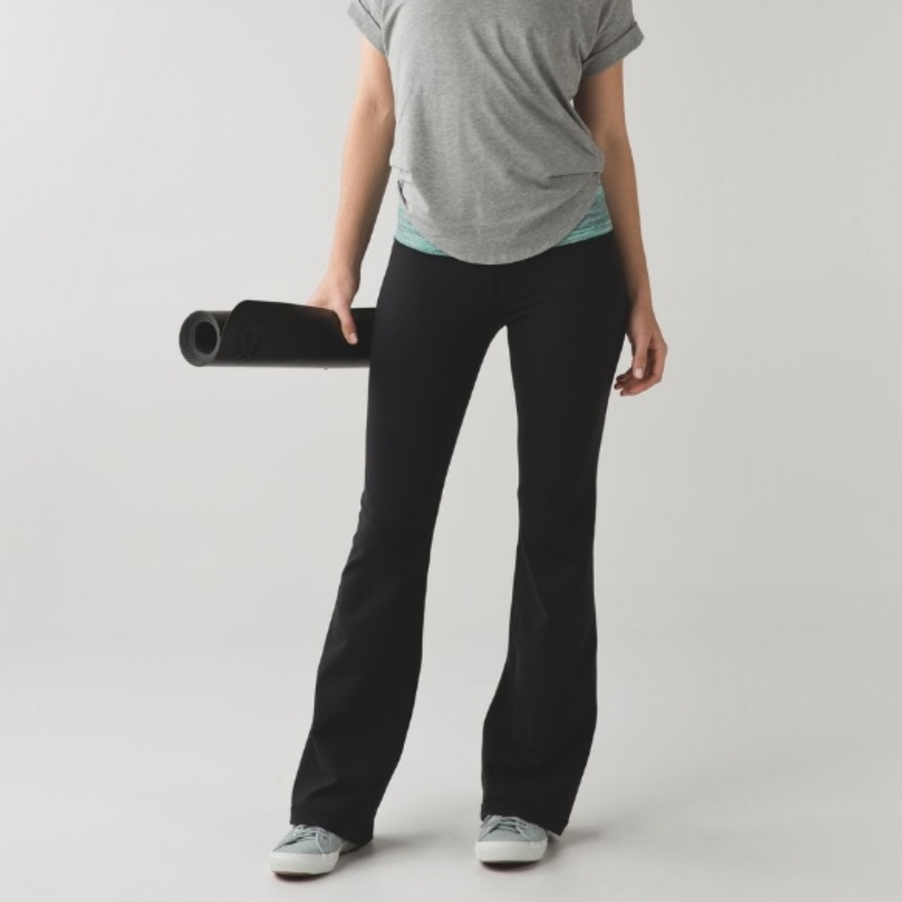 Lululemon Groove Pant III (Regular) *Full-On LuonBlack / Space Dye - 4reg - Picture 14 of 15